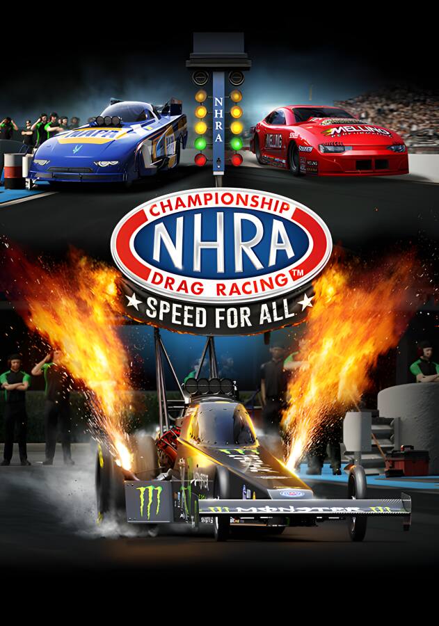 NHRA直线竞速锦标赛/NHRA Championship Drag Racing Speed For All（英文版）_喵星博客